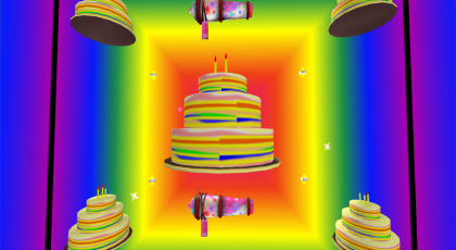 Make a Cake And Feed the Giant Noob